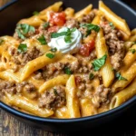 High Protein Creamy Beef Pasta Recipe for Quick Weeknight Dinners