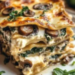 Mushroom and Spinach Lasagna