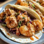Air Fryer Bang Bang Shrimp Tacos