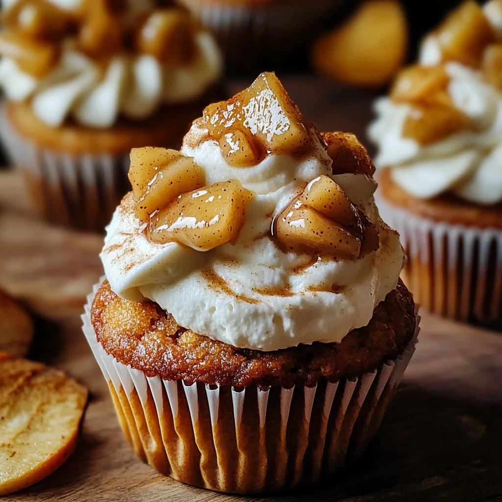Apple Pie Cupcakes