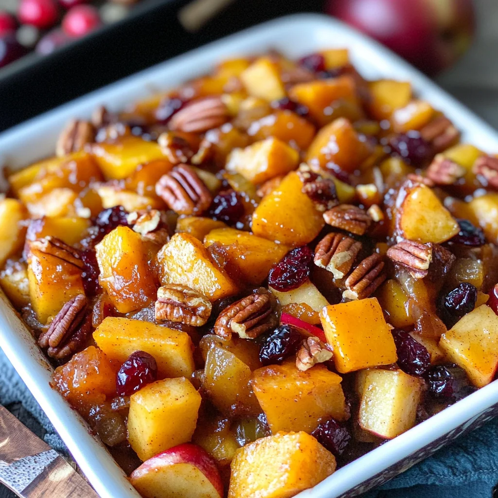 Butternut Squash Apple Bake