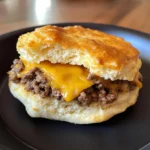 Chopped Cheeseburger Biscuits