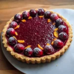 Cranberry-Orange Curd Tart