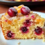 Cranberry Orange Buttermilk Coffee Cake