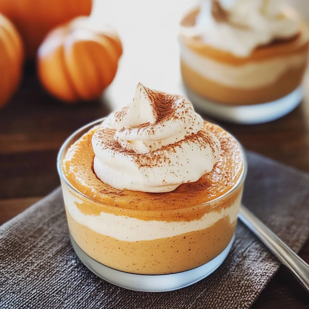 Easy No-Bake Pumpkin Cheesecake Mousse