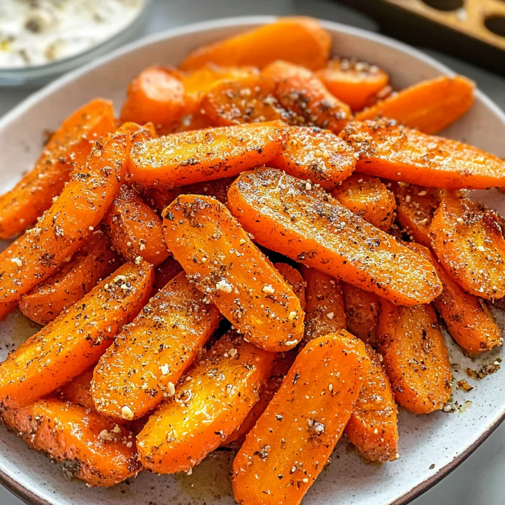 Easy Ranch Roasted Carrots
