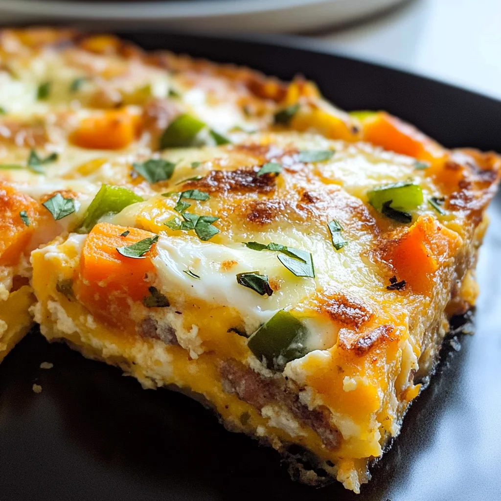 Easy Sweet Potato Egg Casserole
