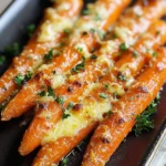Garlic Parmesan Roasted Carrot