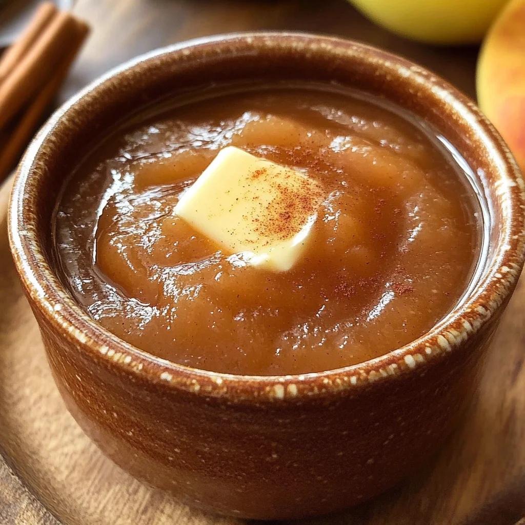 Hot Buttered Apple Sauce