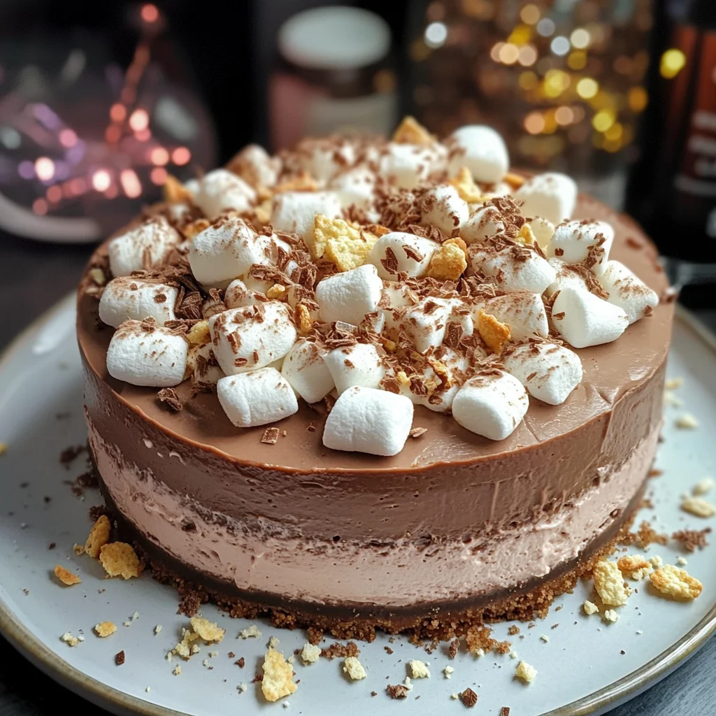Hot Chocolate Cheesecake!!