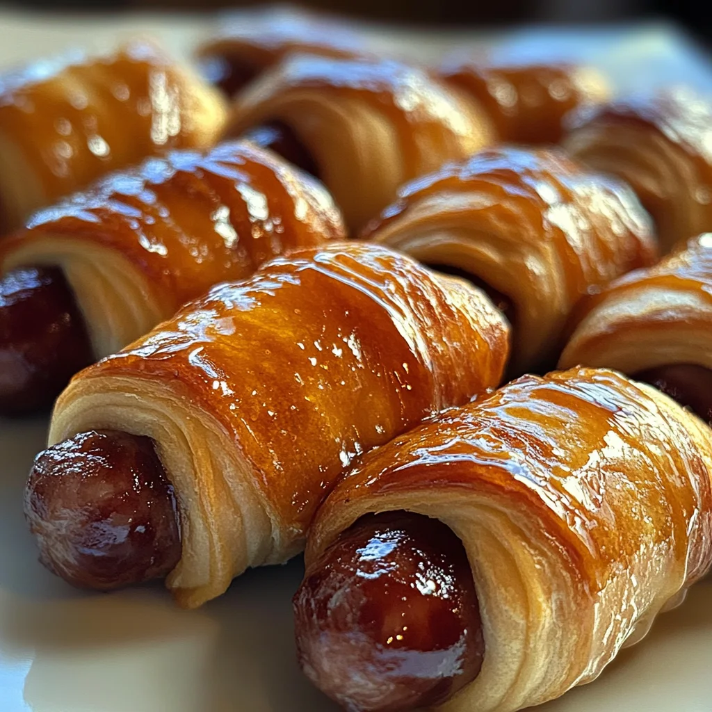 Irresistible Glazed Pigs in a Blanket Recipe in 30 Minutes