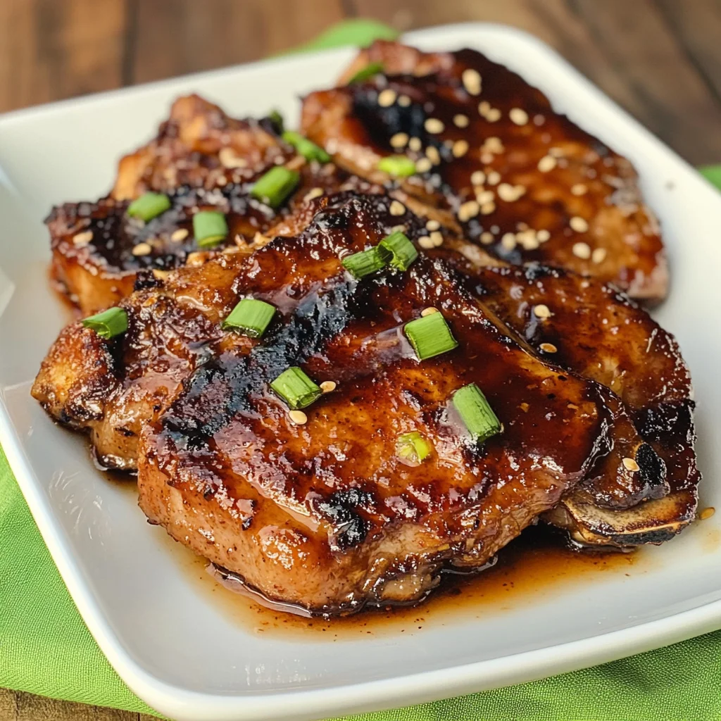 Korean Pork Chops