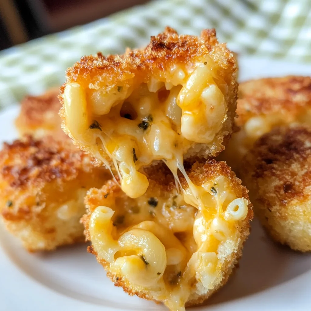 Mini Macaroni and Cheese Bites