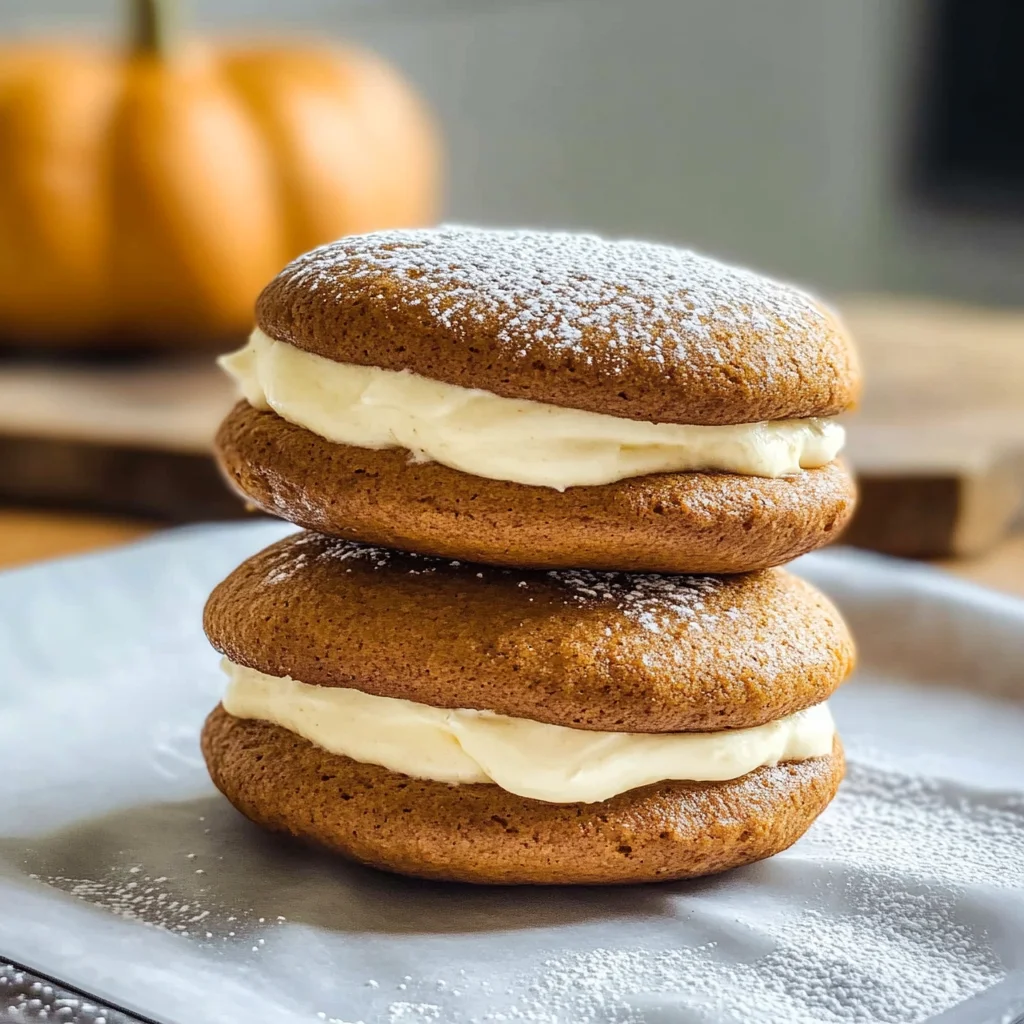 Pumpkin Whoopie Pies