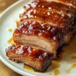 Savory Honey Glazed Pork Belly