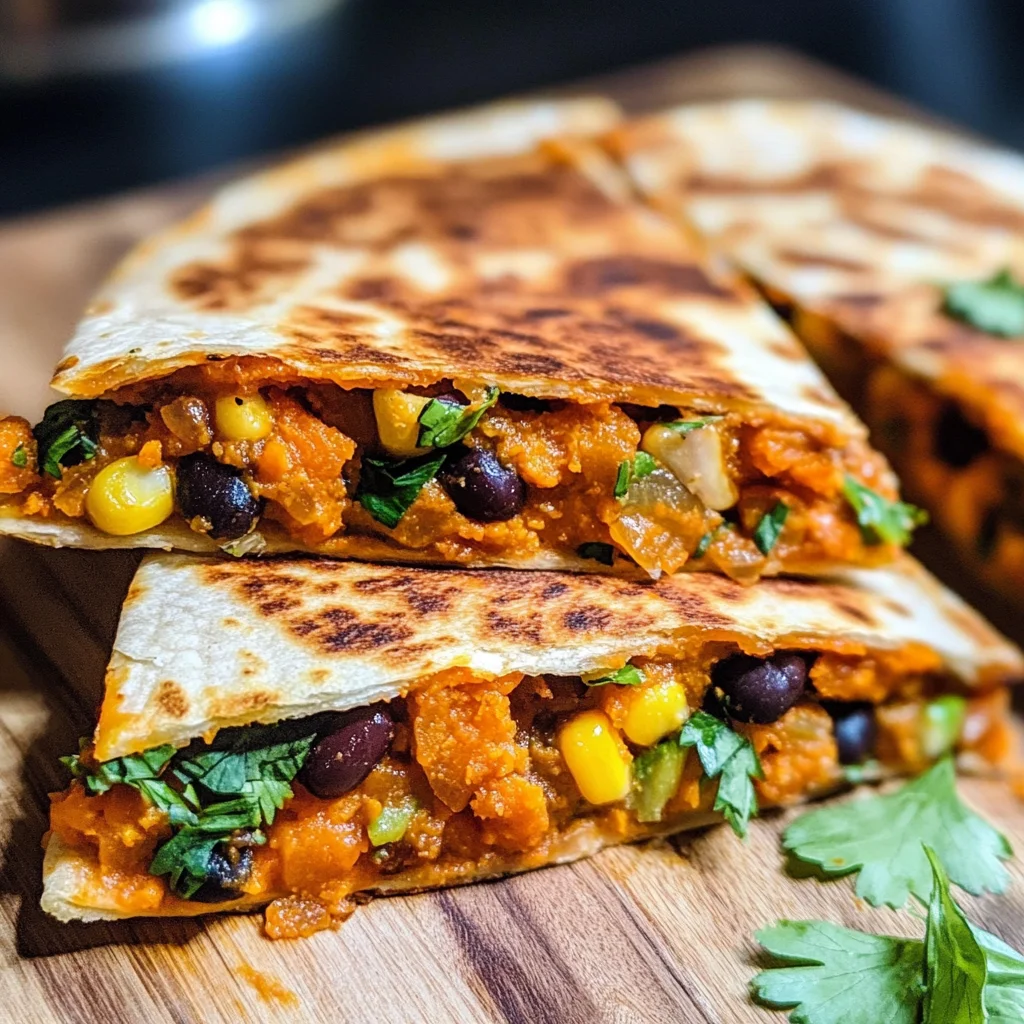 The Best Sweet Potato Quesadillas (Vegan & Easy)