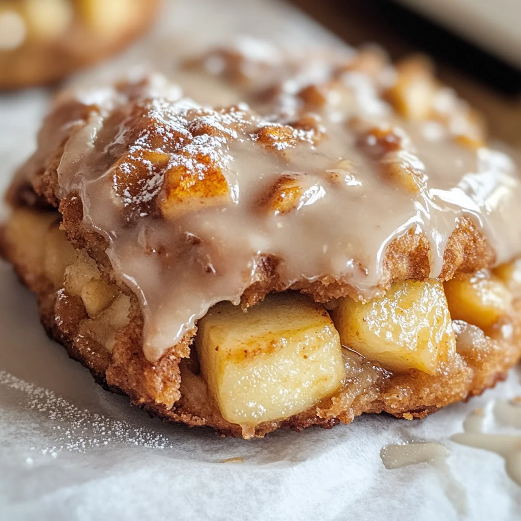 Apple Fritter Cookies