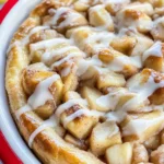 Cinnamon Roll Apple Cobbler