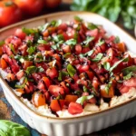 Easy Boursin Bruschetta Dip