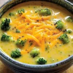 Easy Broccoli Cheddar Soup