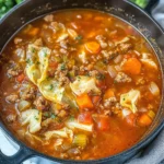 Easy Cabbage Roll Soup