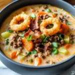 Easy Cheeseburger Soup Recipe