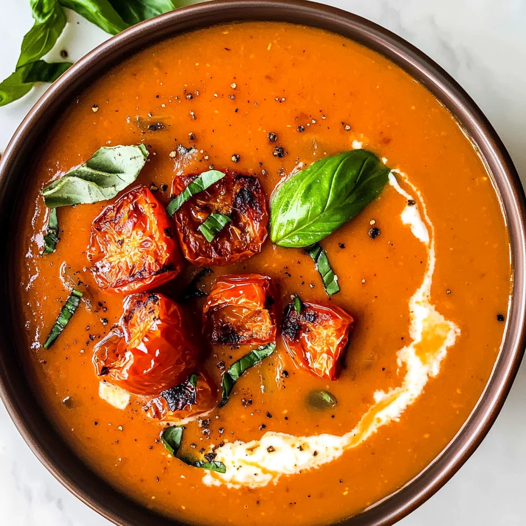 Easy Roasted Tomato Soup