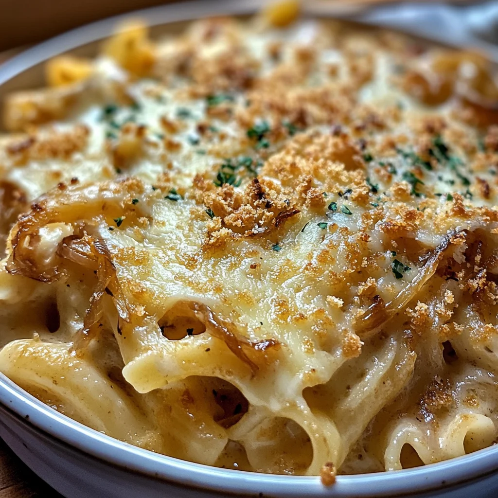 French Onion Soup Pasta