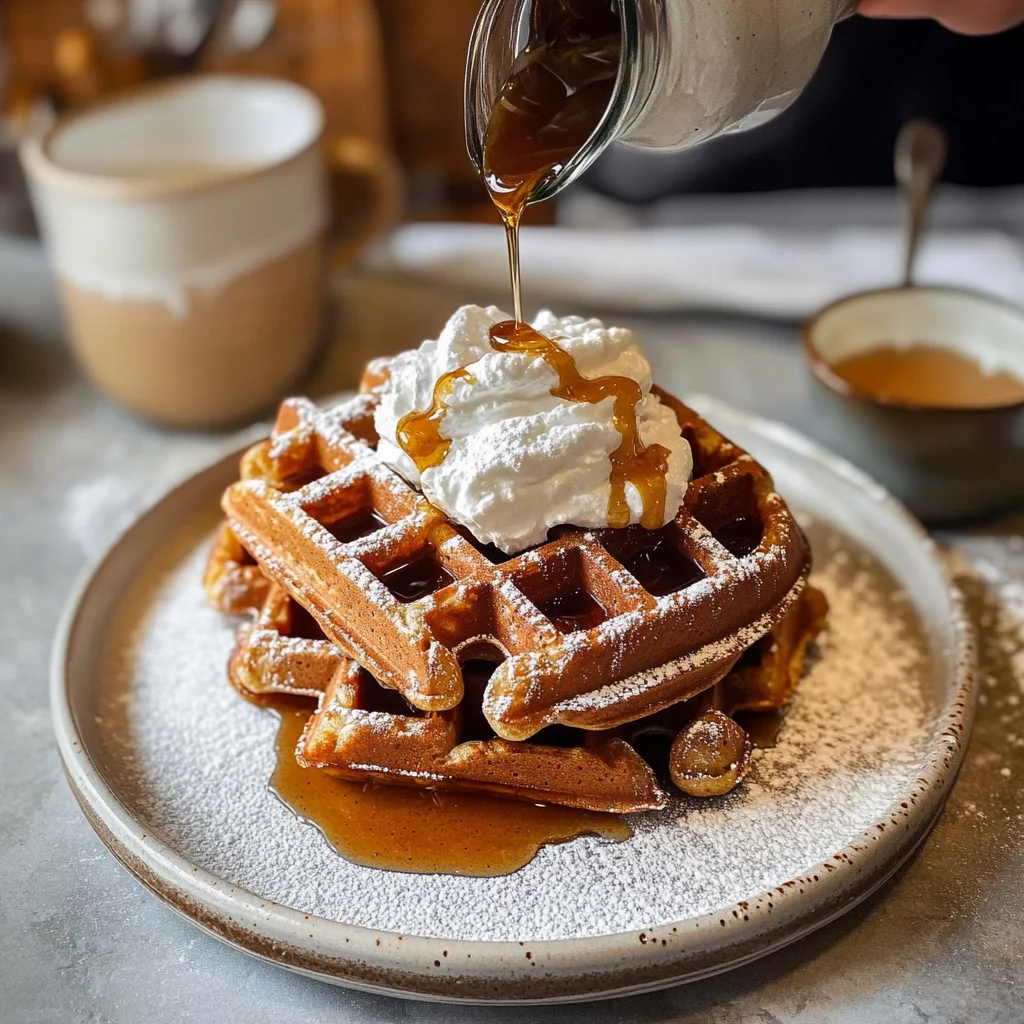 Gingerbread Waffles