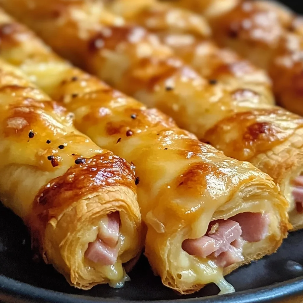 Ham and Cheese Sticks