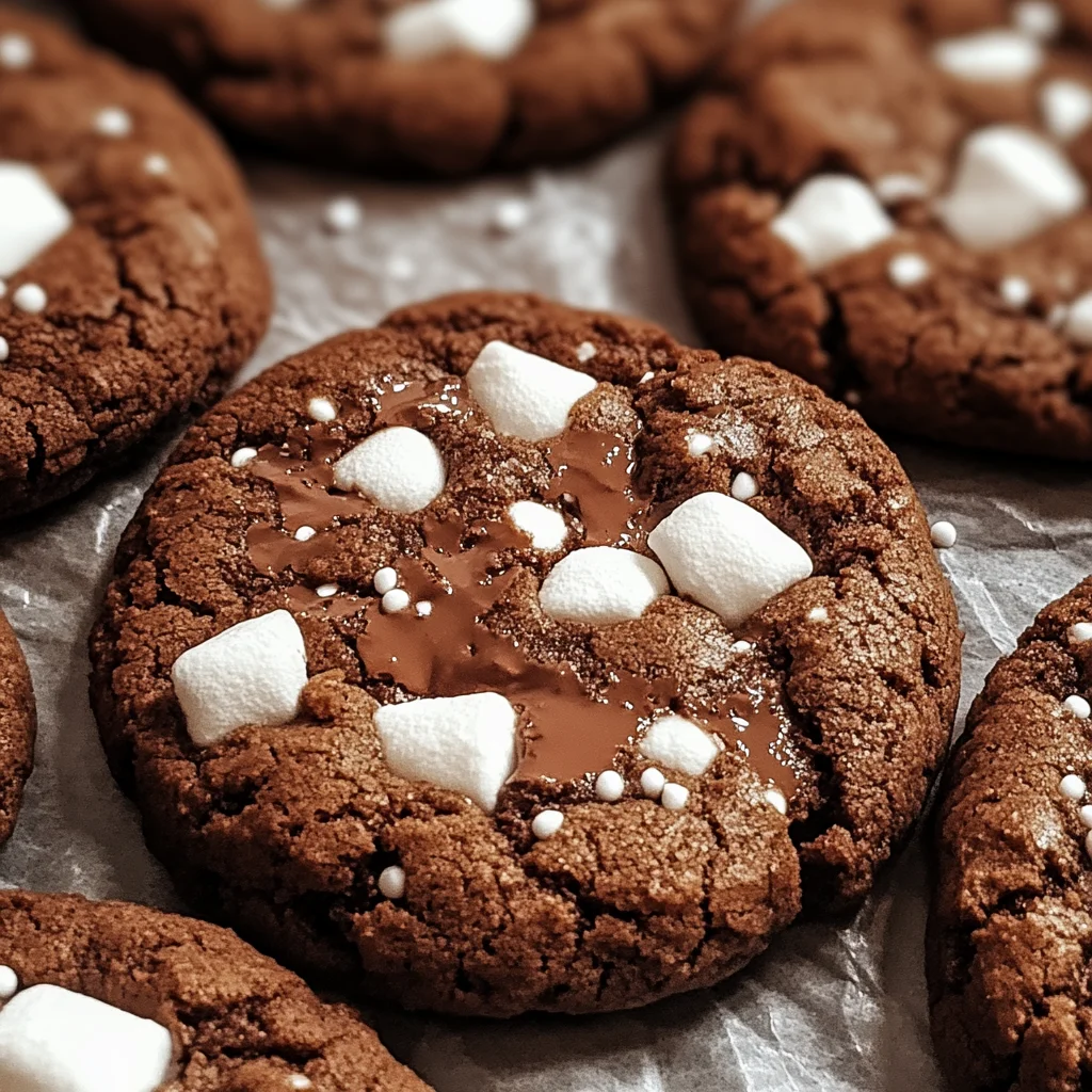 Hot Chocolate Cookies