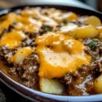 Old-Fashioned Amish Beef & Potato Casserole (Layered & Cozy)