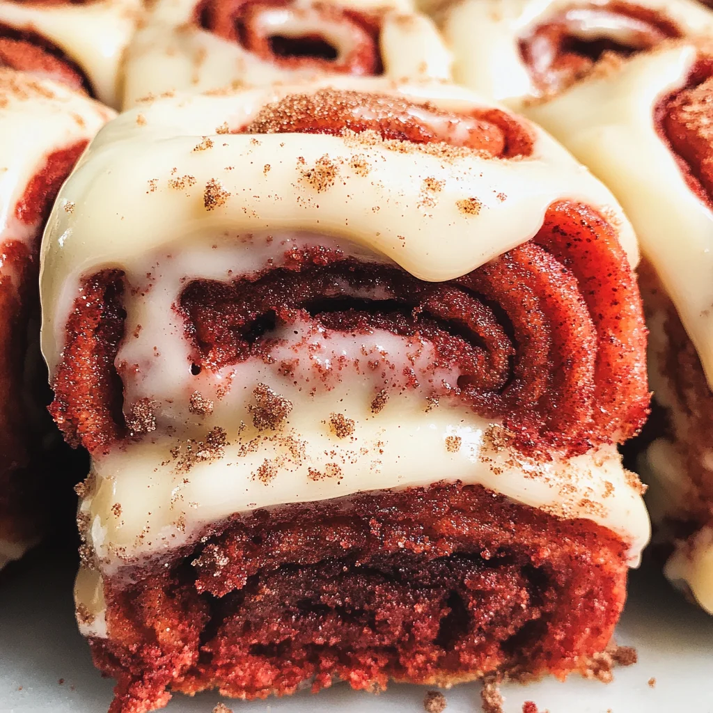 Red Velvet Cinnamon Rolls