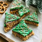 Salted Peanut Butter Christmas Trees