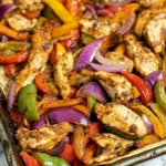 Sheet Pan Chicken Fajitas
