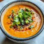 Spicy Miso Carrot Soup: Your Cozy Vegan Comfort Bowl